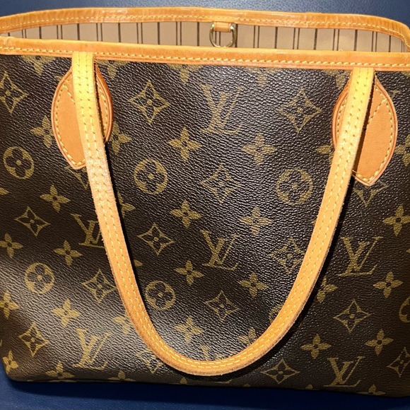 COPY - LOUIS VUITTON Monogram Canvas Neverfull MM Brown Tote Bag (Authentic) - Picture 4 of 14